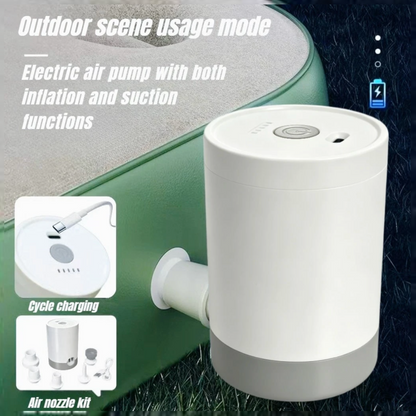2-in-1 Portable Electric Vacuum & Air Pump – Inflator & Vacuum Storage Pump