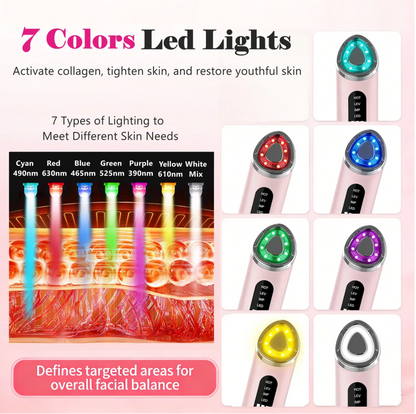 4-in-1 LED Facial Massager