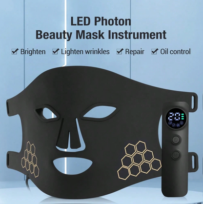 72 LED Light Therapy Face Mask – 4-Colour Facial Skincare Mask