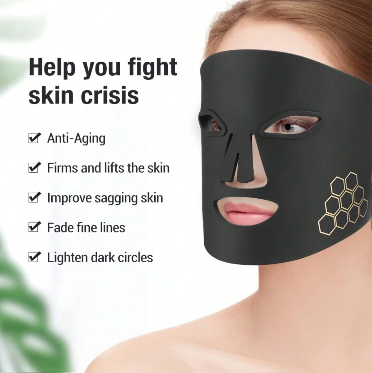 72 LED Light Therapy Face Mask – 4-Colour Facial Skincare Mask