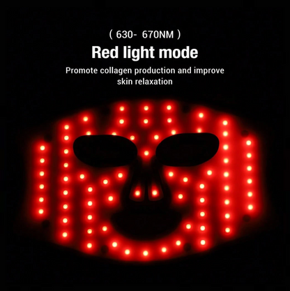 72 LED Light Therapy Face Mask – 4-Colour Facial Skincare Mask