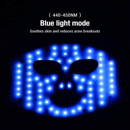 72 LED Light Therapy Face Mask – 4-Colour Facial Skincare Mask