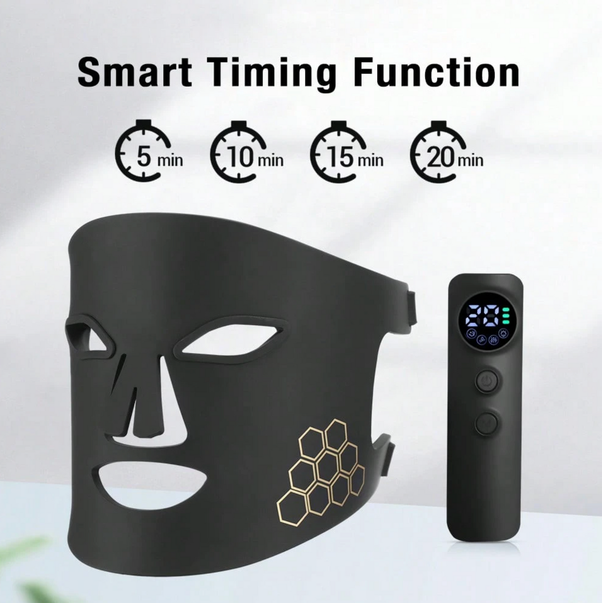 72 LED Light Therapy Face Mask – 4-Colour Facial Skincare Mask