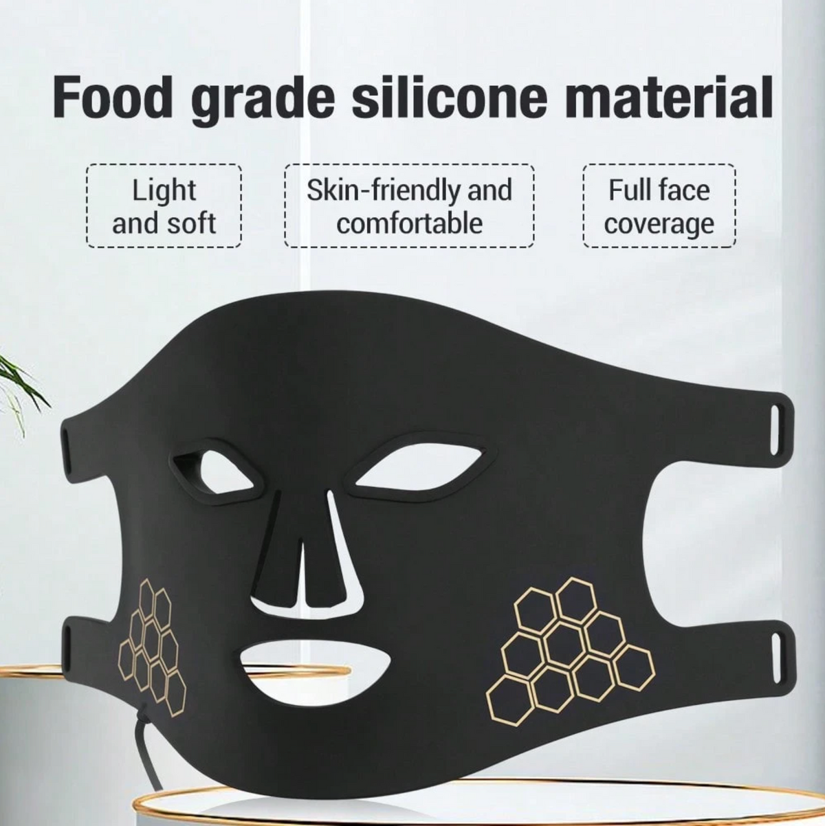 72 LED Light Therapy Face Mask – 4-Colour Facial Skincare Mask