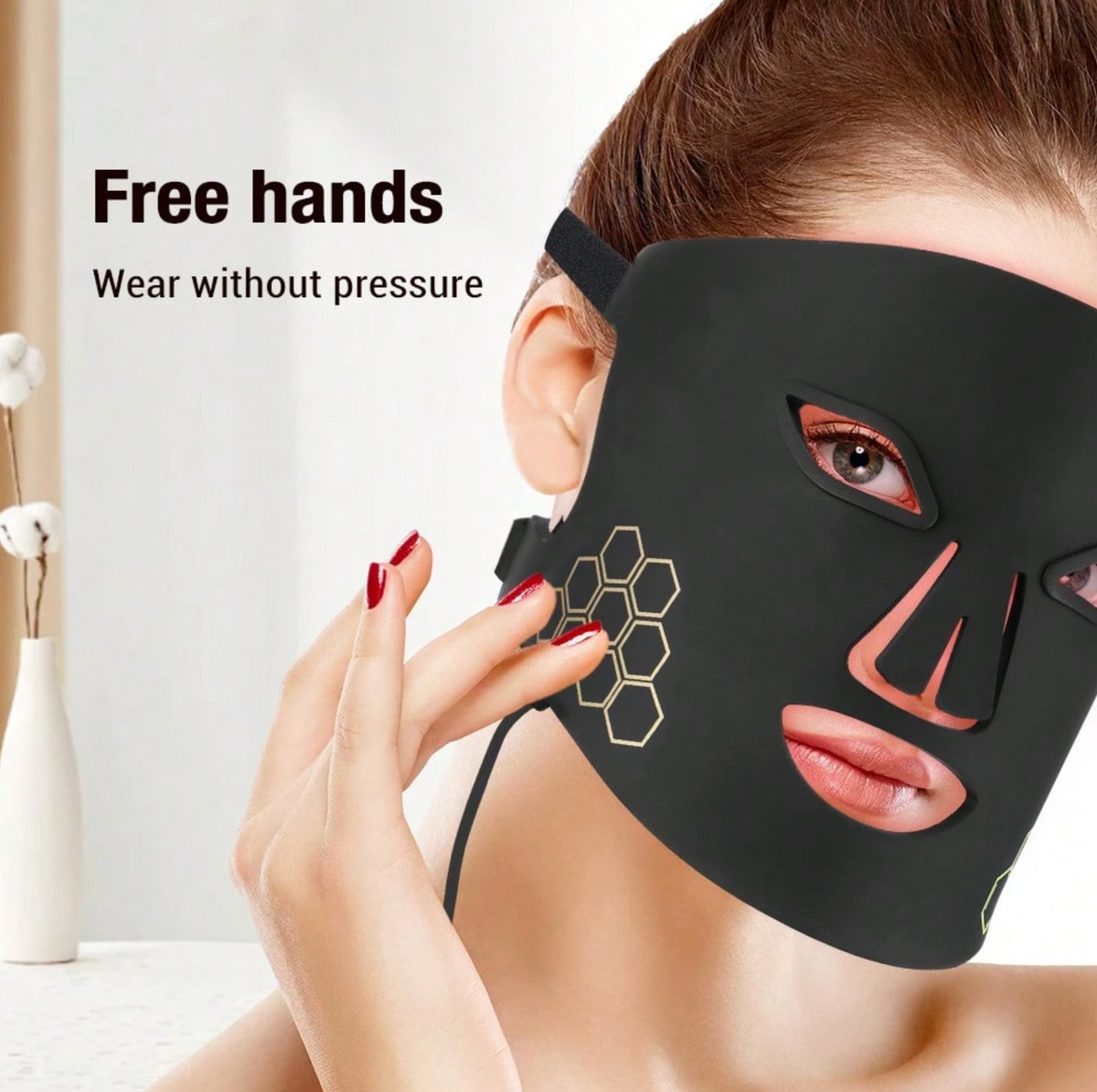 72 LED Light Therapy Face Mask – 4-Colour Facial Skincare Mask