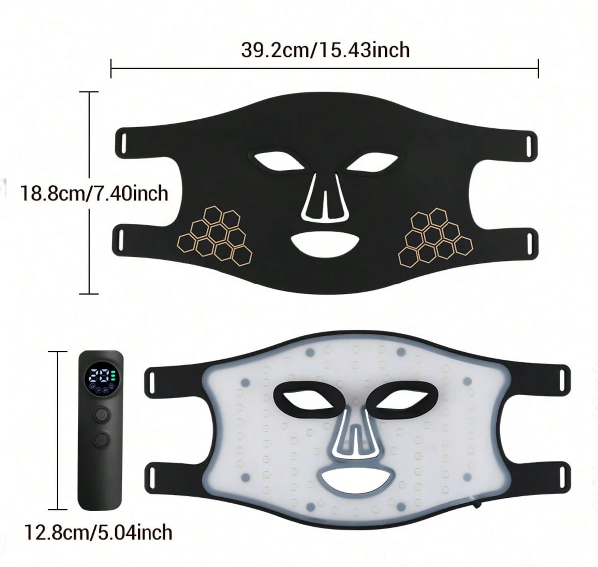 72 LED Light Therapy Face Mask – 4-Colour Facial Skincare Mask
