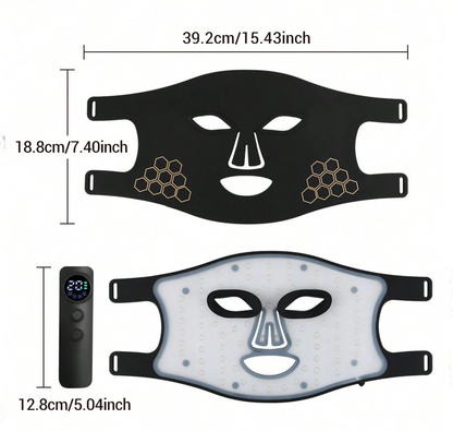 72 LED Light Therapy Face Mask – 4-Colour Facial Skincare Mask