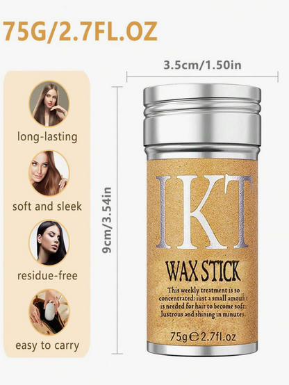 Hair Wax Stick for Wigs & Natural Hair – Frizz & Flyaway Control