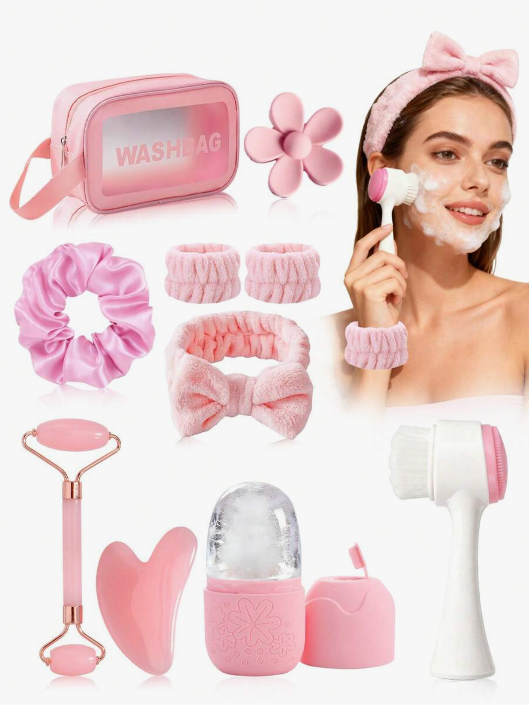 10-Piece Facial Skincare & Beauty Tool Set