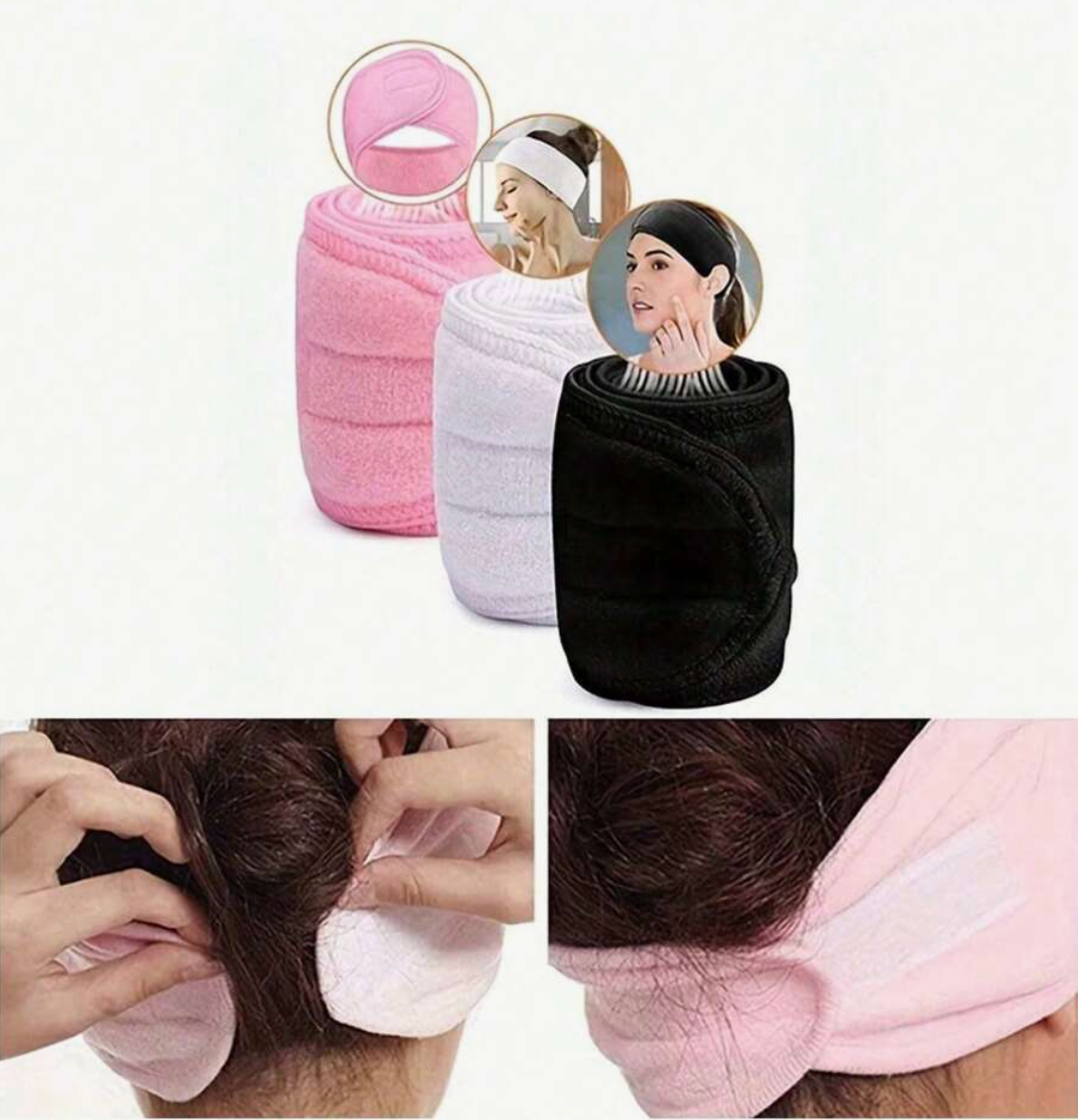 Adjustable Non-Slip Spa Headband