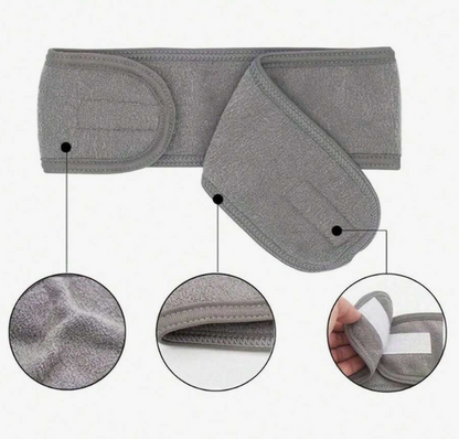 Adjustable Non-Slip Spa Headband