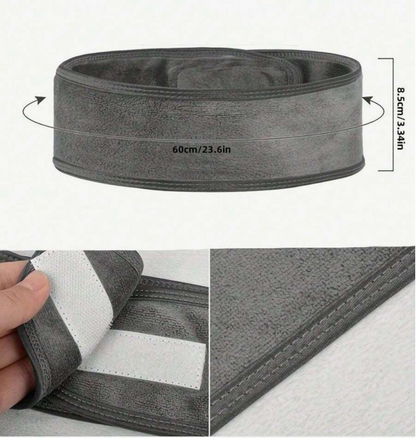 Adjustable Non-Slip Spa Headband