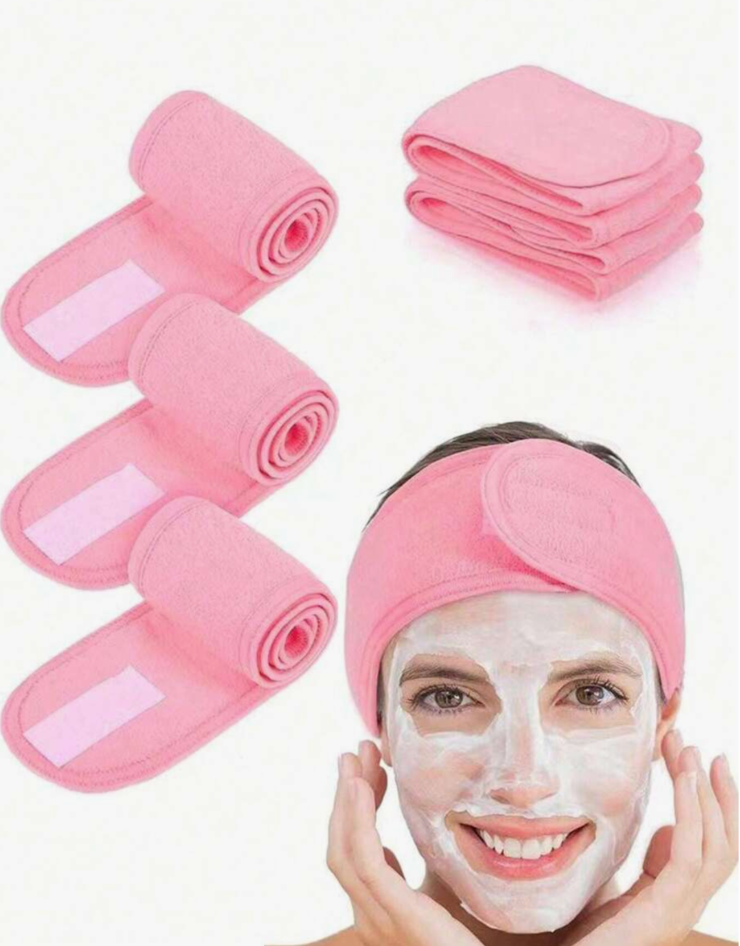 Adjustable Non-Slip Spa Headband