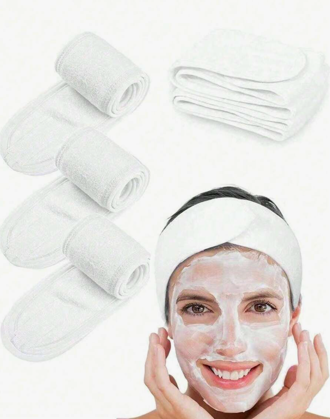 Adjustable Non-Slip Spa Headband
