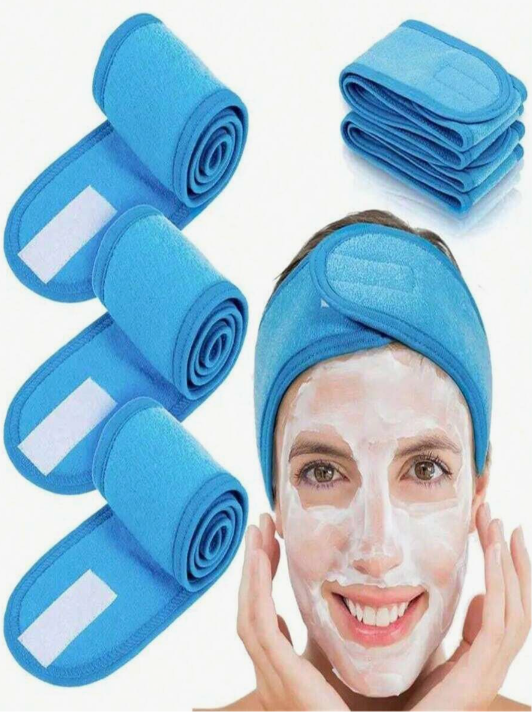 Adjustable Non-Slip Spa Headband