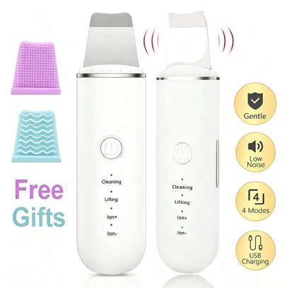 Ultrasonic Facial Cleansing & Skin Scrubber
