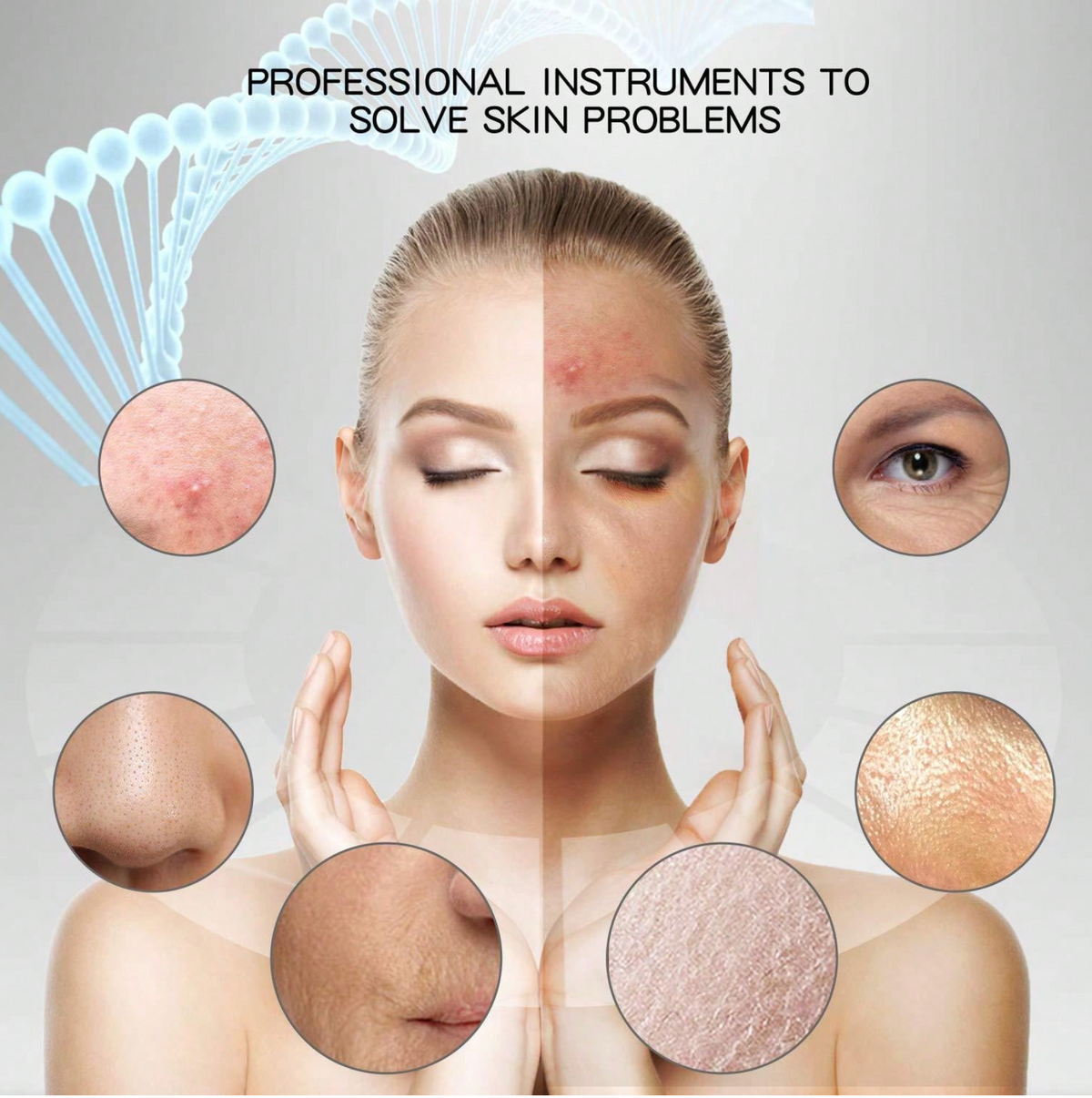 Ultrasonic Facial Cleansing & Skin Scrubber