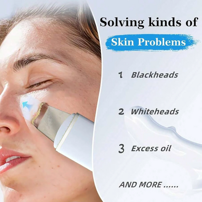 Ultrasonic Facial Cleansing & Skin Scrubber