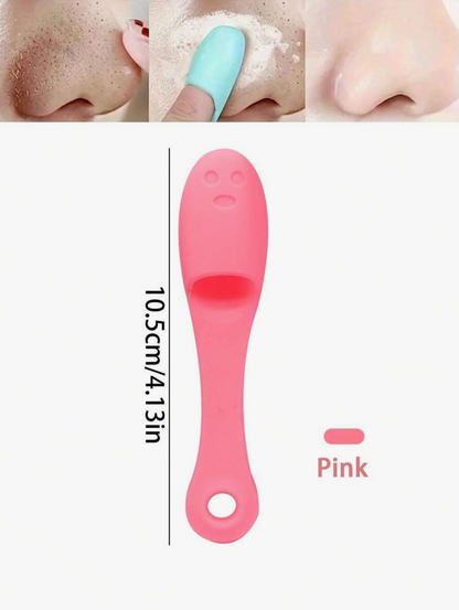 2-in-1 Silicone Facial Cleansing Brush