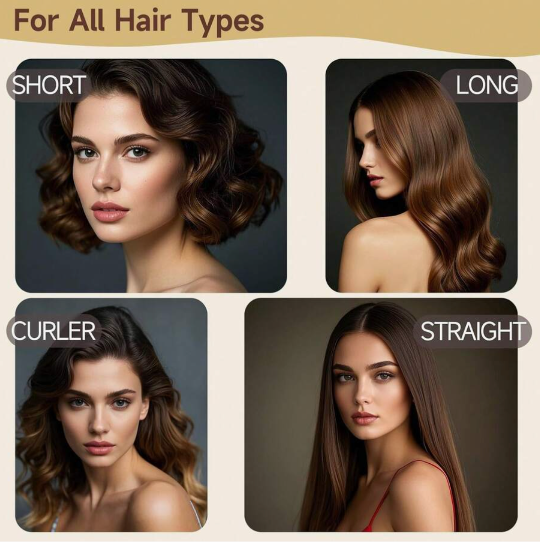 Satin Heatless Curling Rod Set