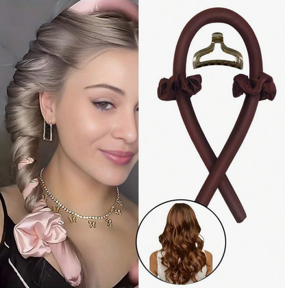 Satin Heatless Curling Rod Set