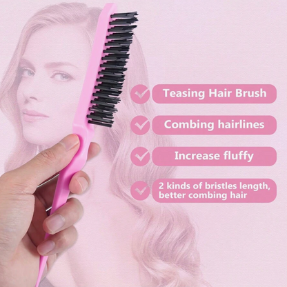 Hair Brush & Styling Comb Set with 200ml Spray Bottle