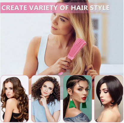 Hair Brush & Styling Comb Set with 200ml Spray Bottle