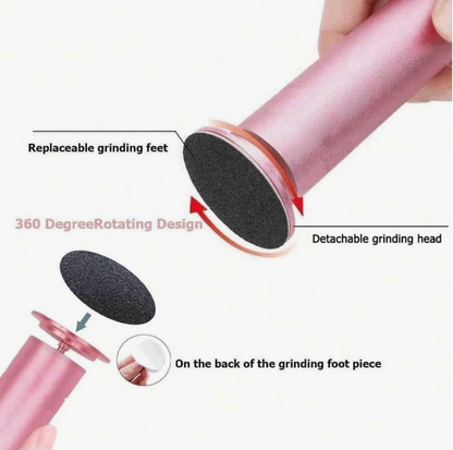 Rechargeable Electric Foot Grinder