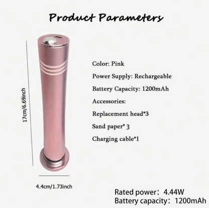 Rechargeable Electric Foot Grinder
