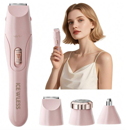 3-in-1 Rechargeable Electric Shaver for Women