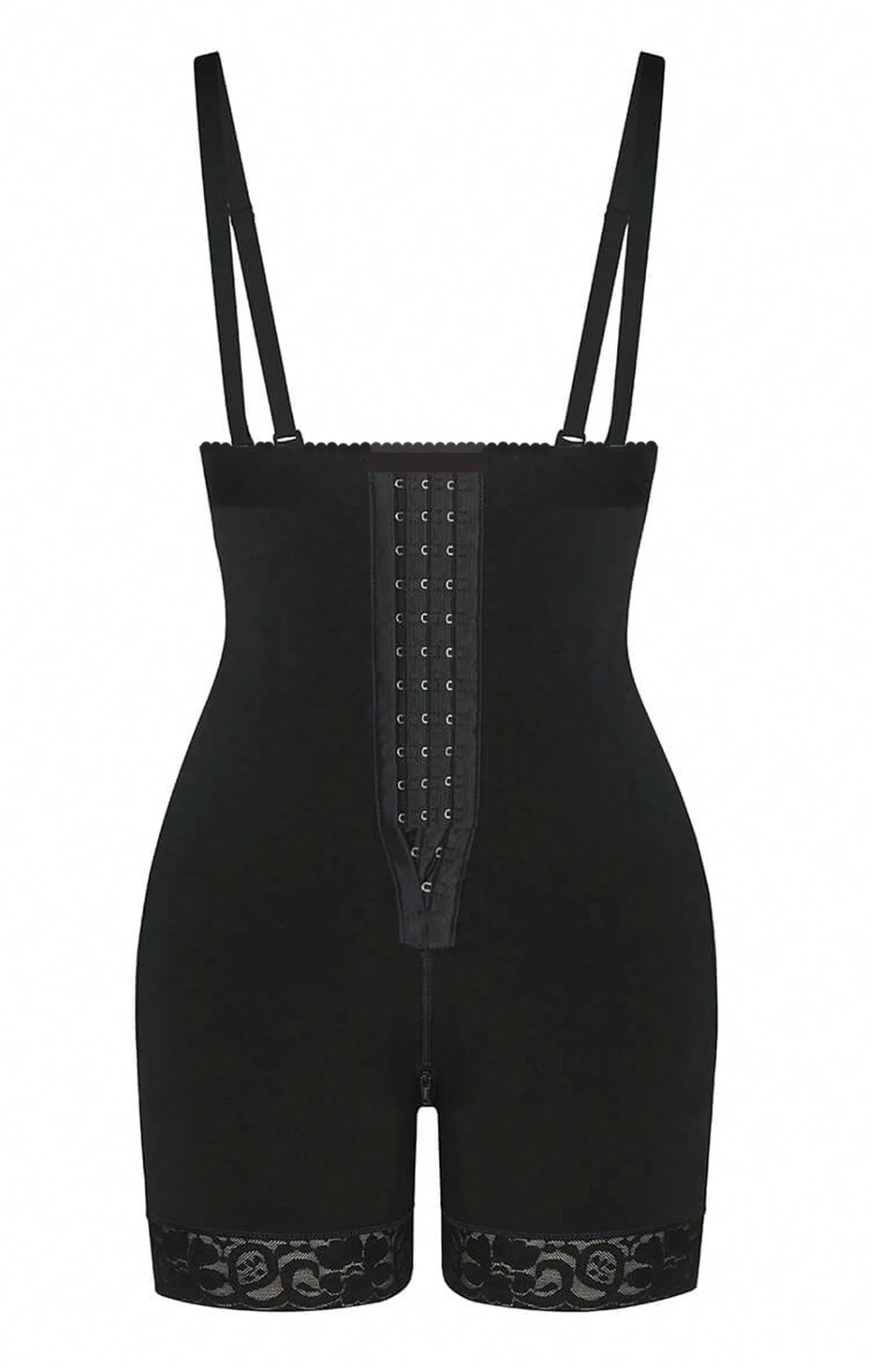 Plus Size High-Waist Shaping Shorts with Waist Trainer
