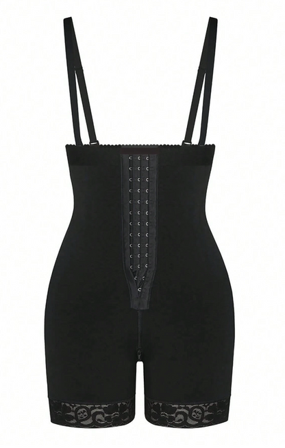 Plus Size High-Waist Shaping Shorts with Waist Trainer