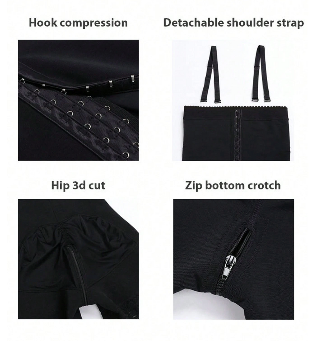 Plus Size High-Waist Shaping Shorts with Waist Trainer