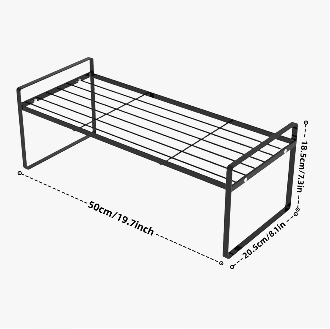 2-Tier Kitchen Countertop Organiser Rack