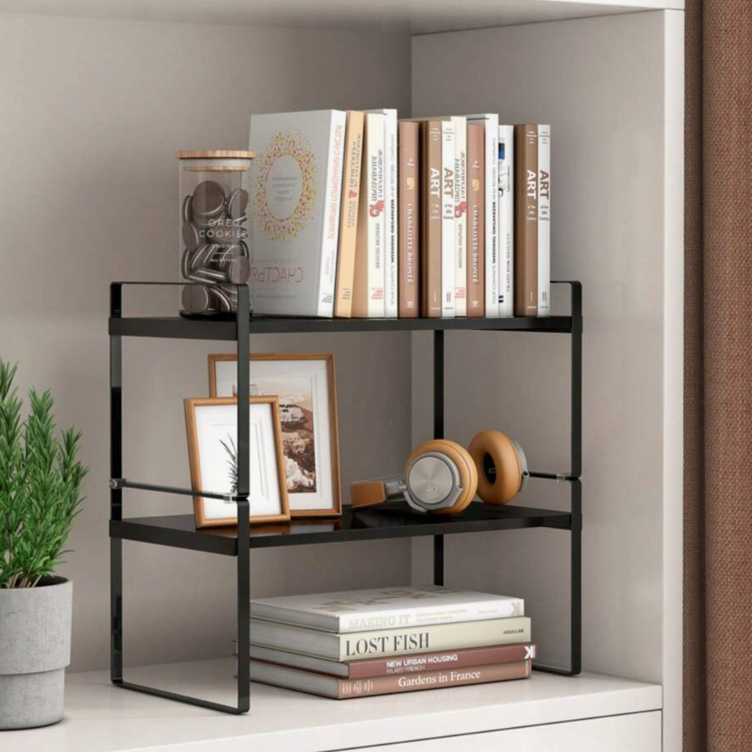 2-Tier Kitchen Countertop Organiser Rack