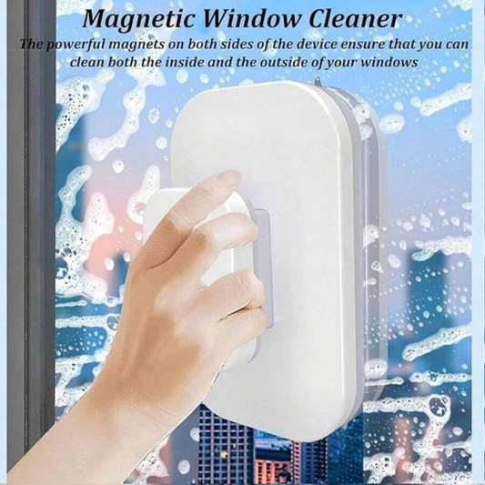 Dual-Sided Magnetic Window Cleaner