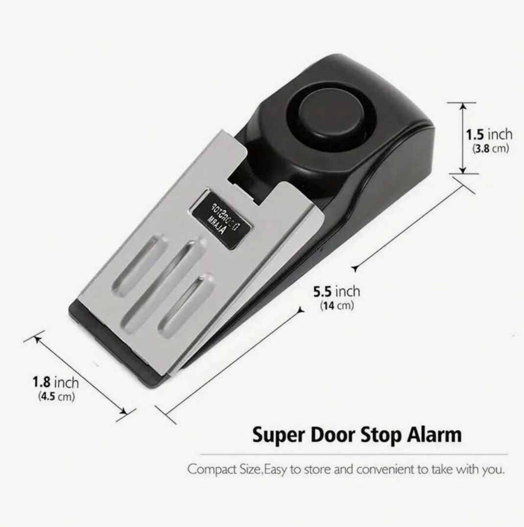 120dB Door Stop Alarm
