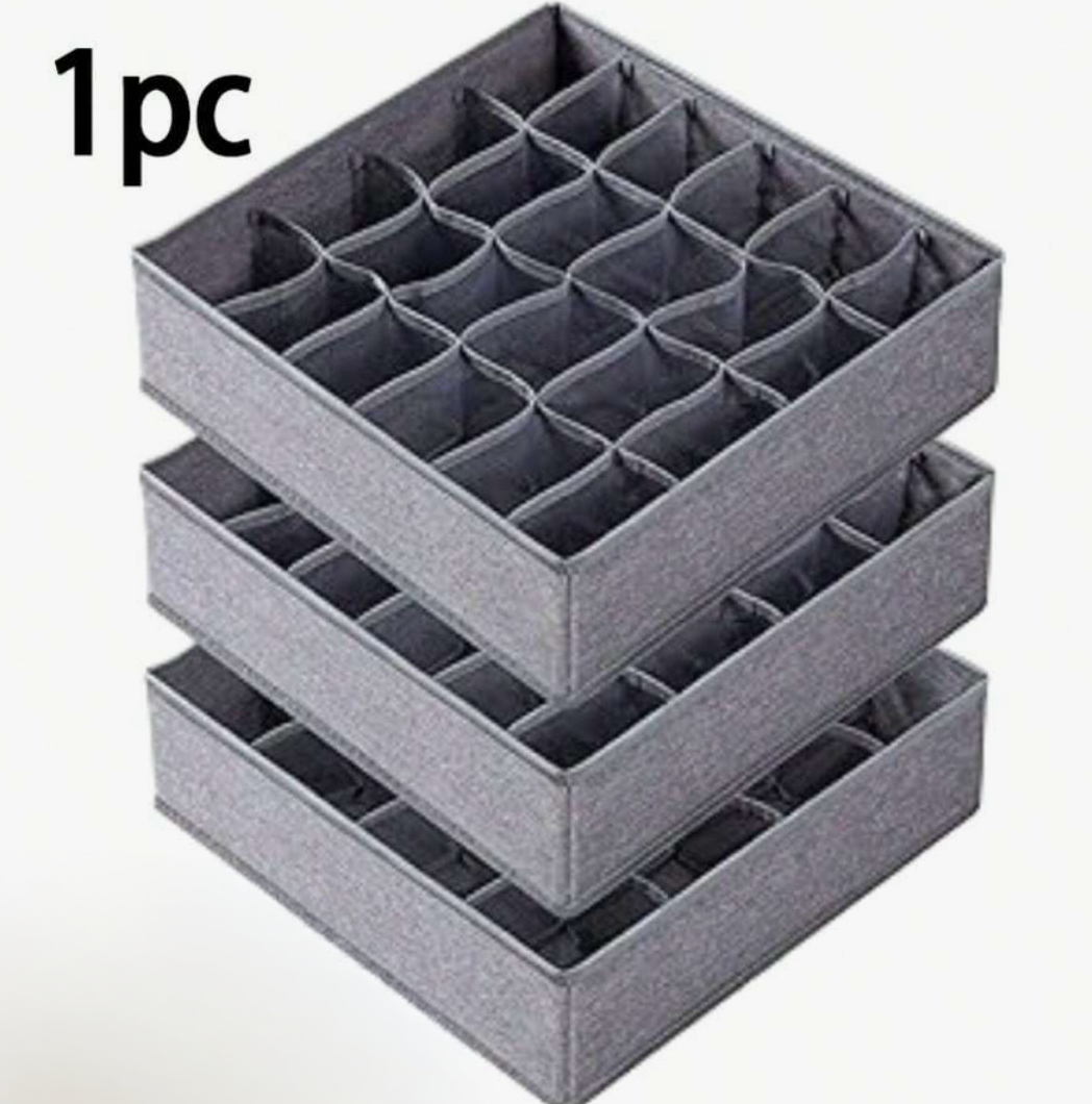20-Compartment Underwear & Sock Drawer Organiser