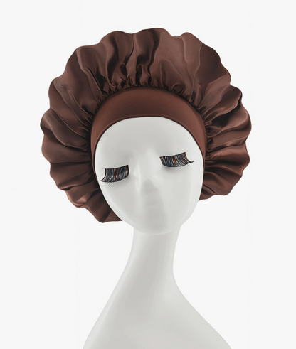 Luxury Satin Silk Sleep Cap for Hair Protection