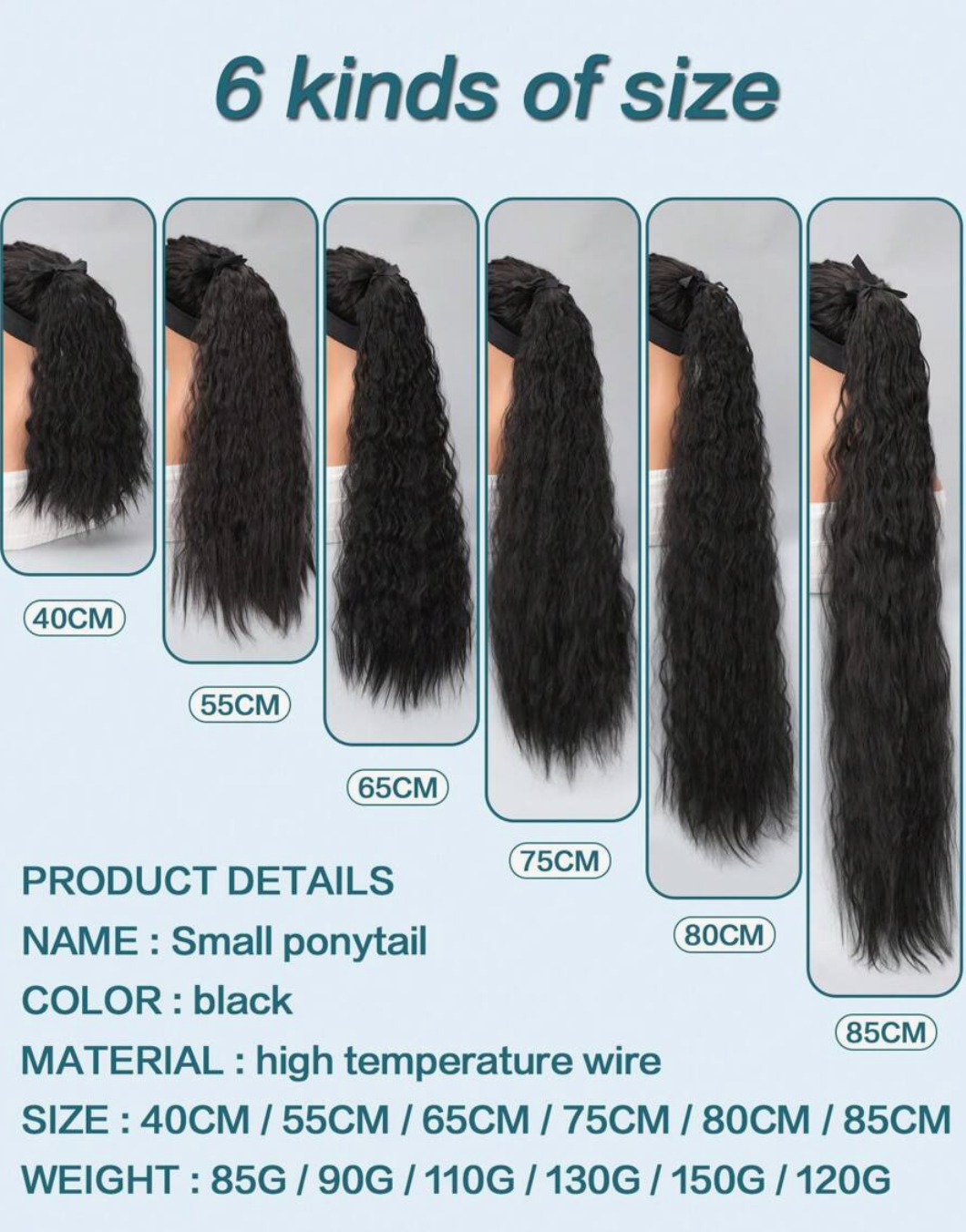 Long Curly Synthetic Hair Extensions