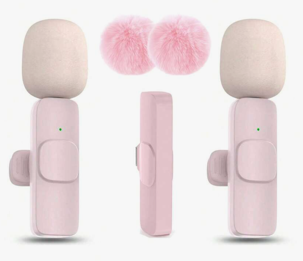 Wireless Lavalier Microphone for Android & Apple