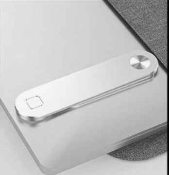 Aluminum Laptop Side-Mount Phone Holder