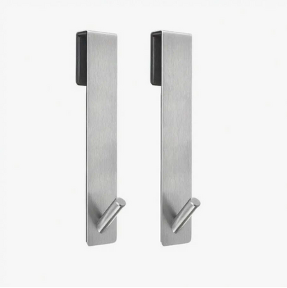 2-Piece Frameless Glass Shower Door Hooks