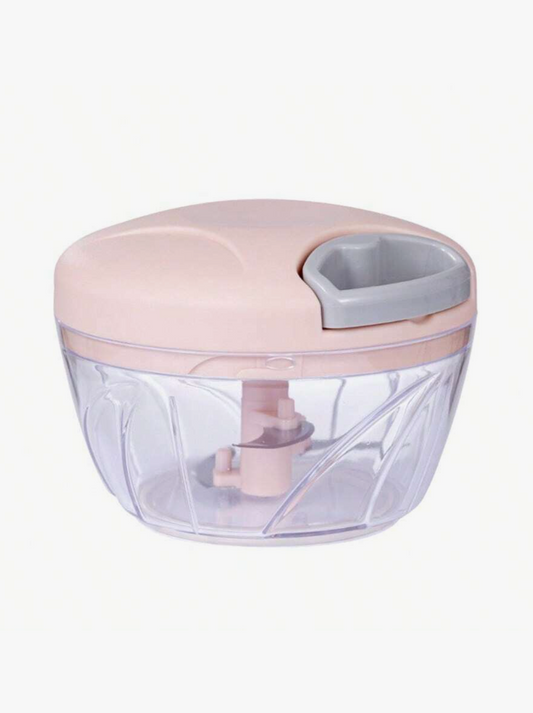 Manual Food Chopper & Meat Grinder – Rotary Garlic, Vegetable & Nut Chopper