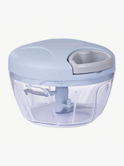 Manual Food Chopper & Meat Grinder – Rotary Garlic, Vegetable & Nut Chopper