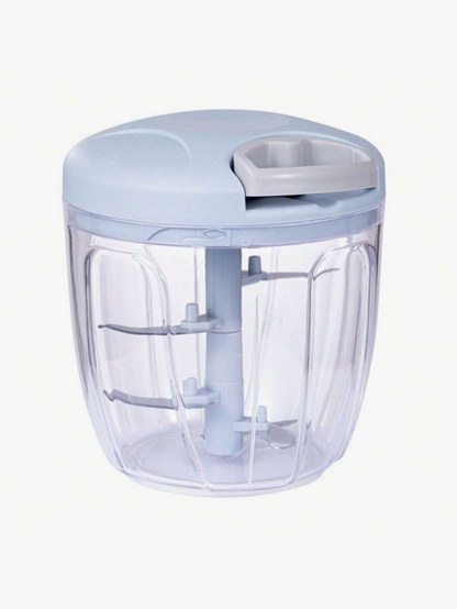 Manual Food Chopper & Meat Grinder – Rotary Garlic, Vegetable & Nut Chopper