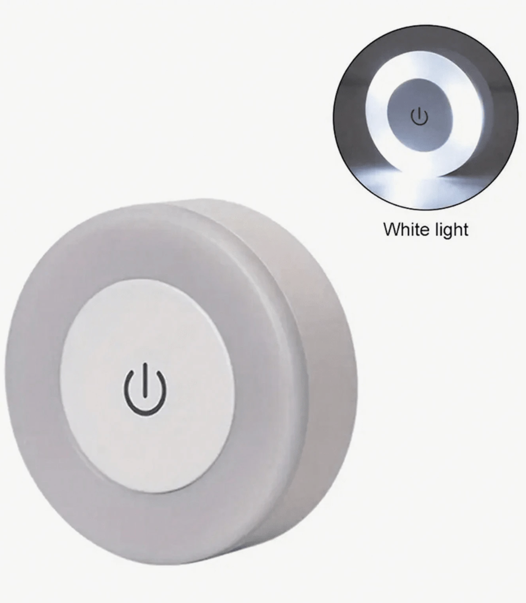Dimmable LED Touch Night Light – Rechargeable Wireless Cabinet & Wall Light