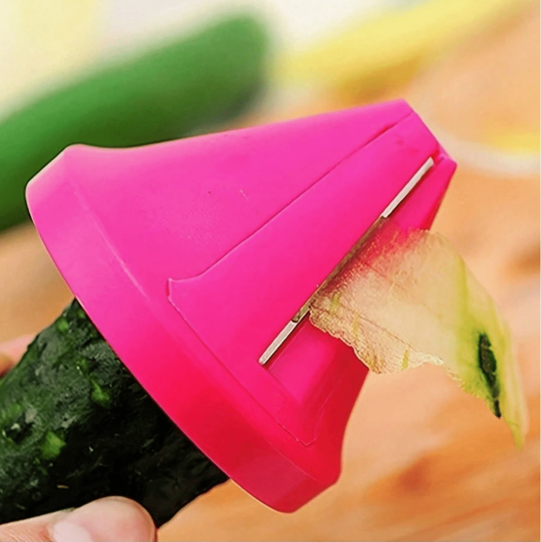 Multifunctional Spiral Vegetable Peeler & Slicer – 2 Piece Kitchen Tool Set