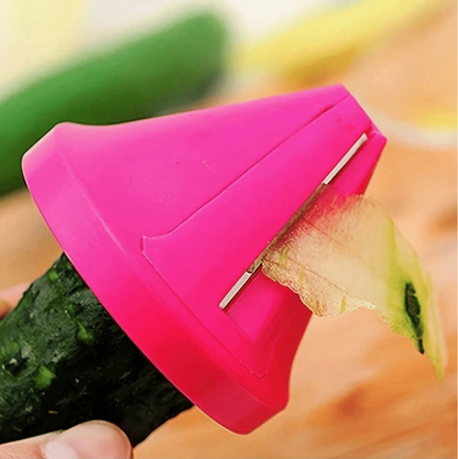 Multifunctional Spiral Vegetable Peeler & Slicer – 2 Piece Kitchen Tool Set