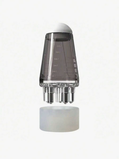 Scalp Oil Applicator & Massage Brush – 6ml Hair Serum Roller Bottle